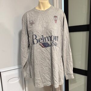 Gray Long Sleeve Men's Tee